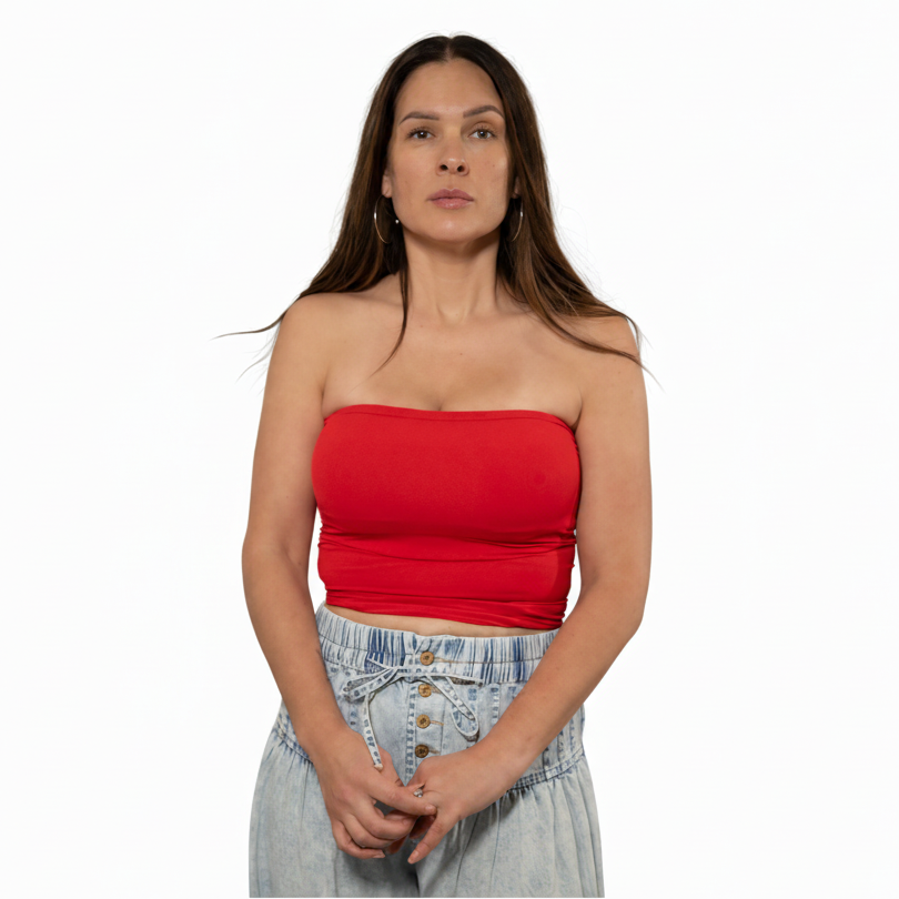 The Avery Pleated Wide Leg Denim