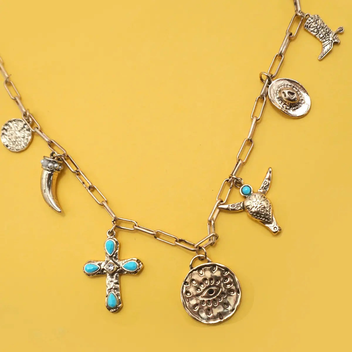 The Western Belle Charm Necklace