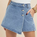 Sunny Days Denim Skort