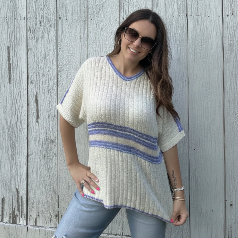 Sweet Talk Knit Tee