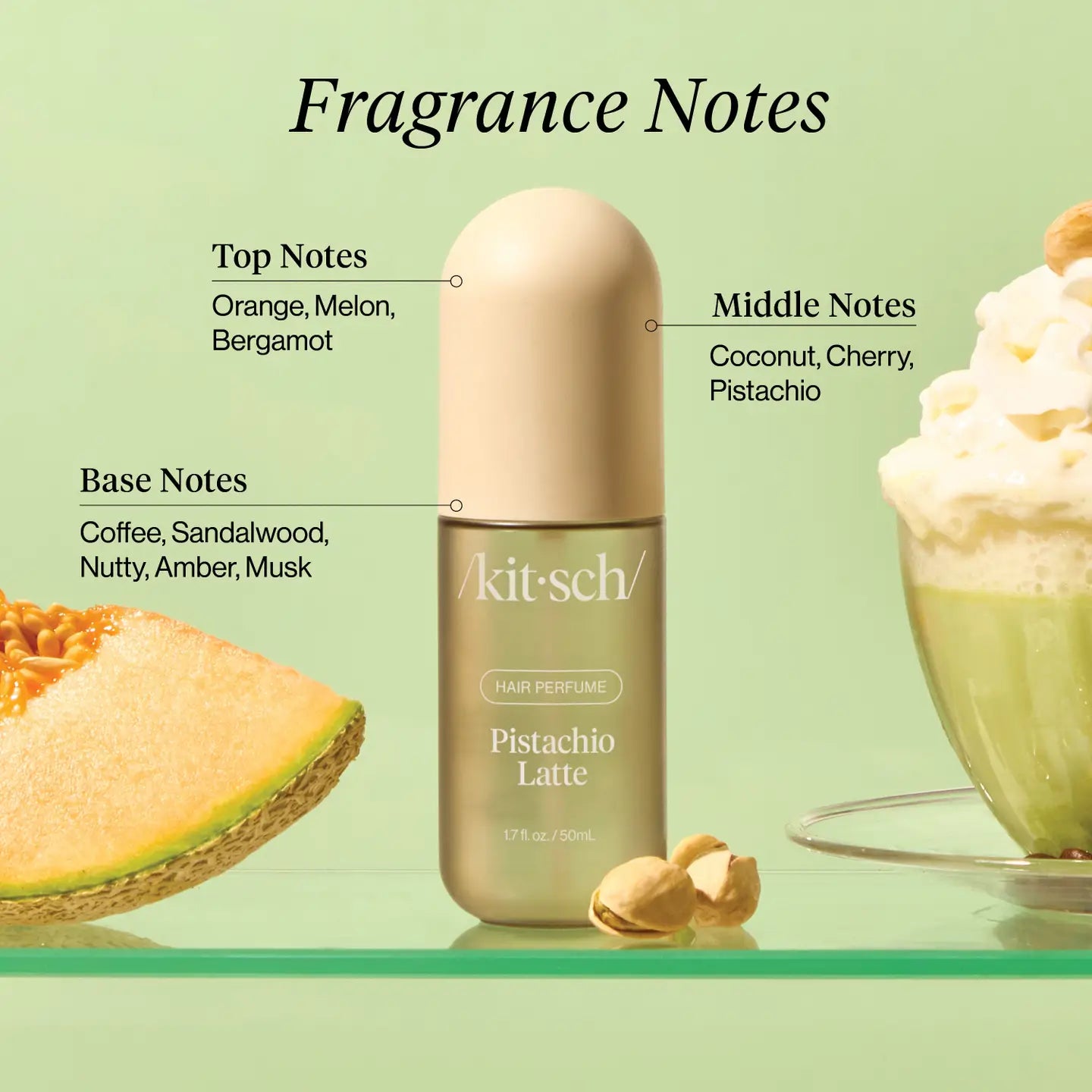 Kitsch Pistachio Latte hair perfume