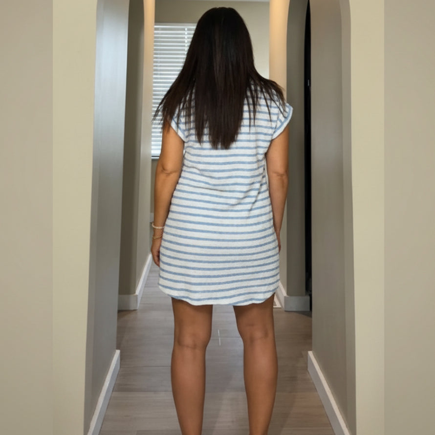 Boardwalk Beauty Mini T-Shirt Dress