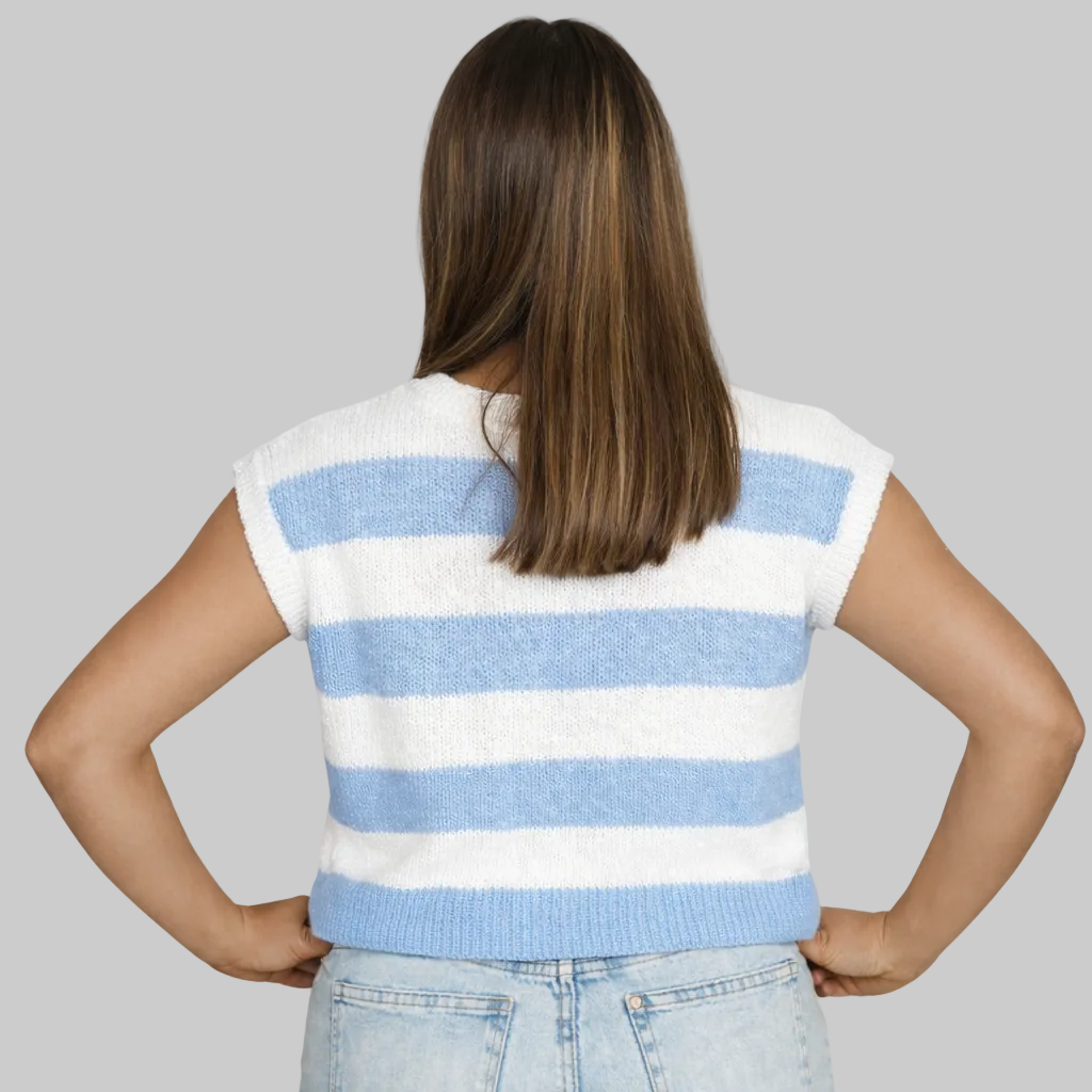 Skylar Stripe Crop