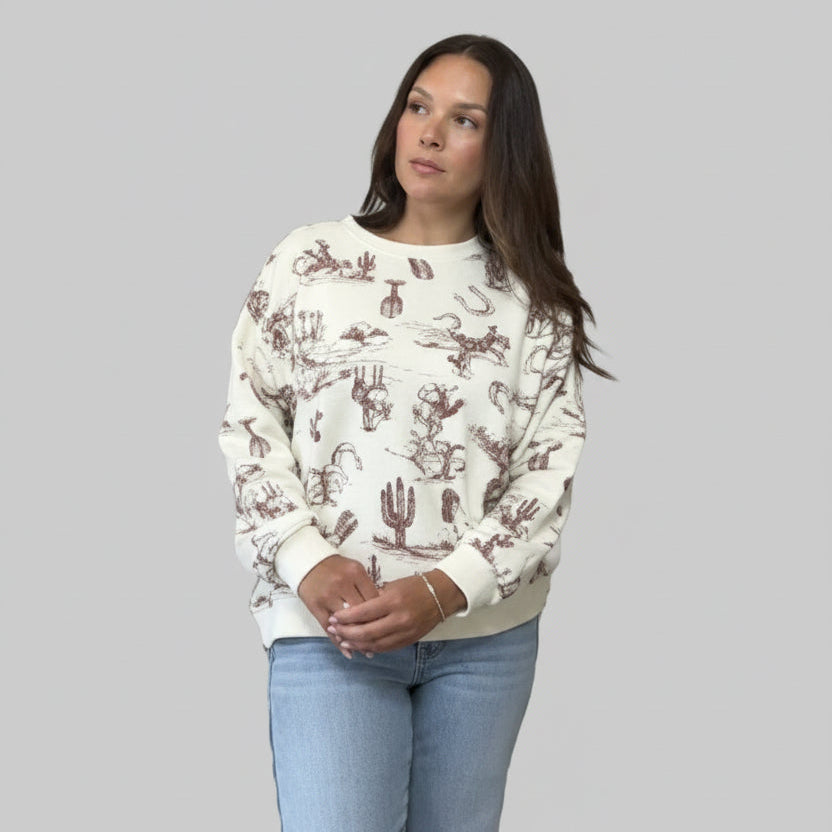 Howdy Honey Crewneck Sweatshirt