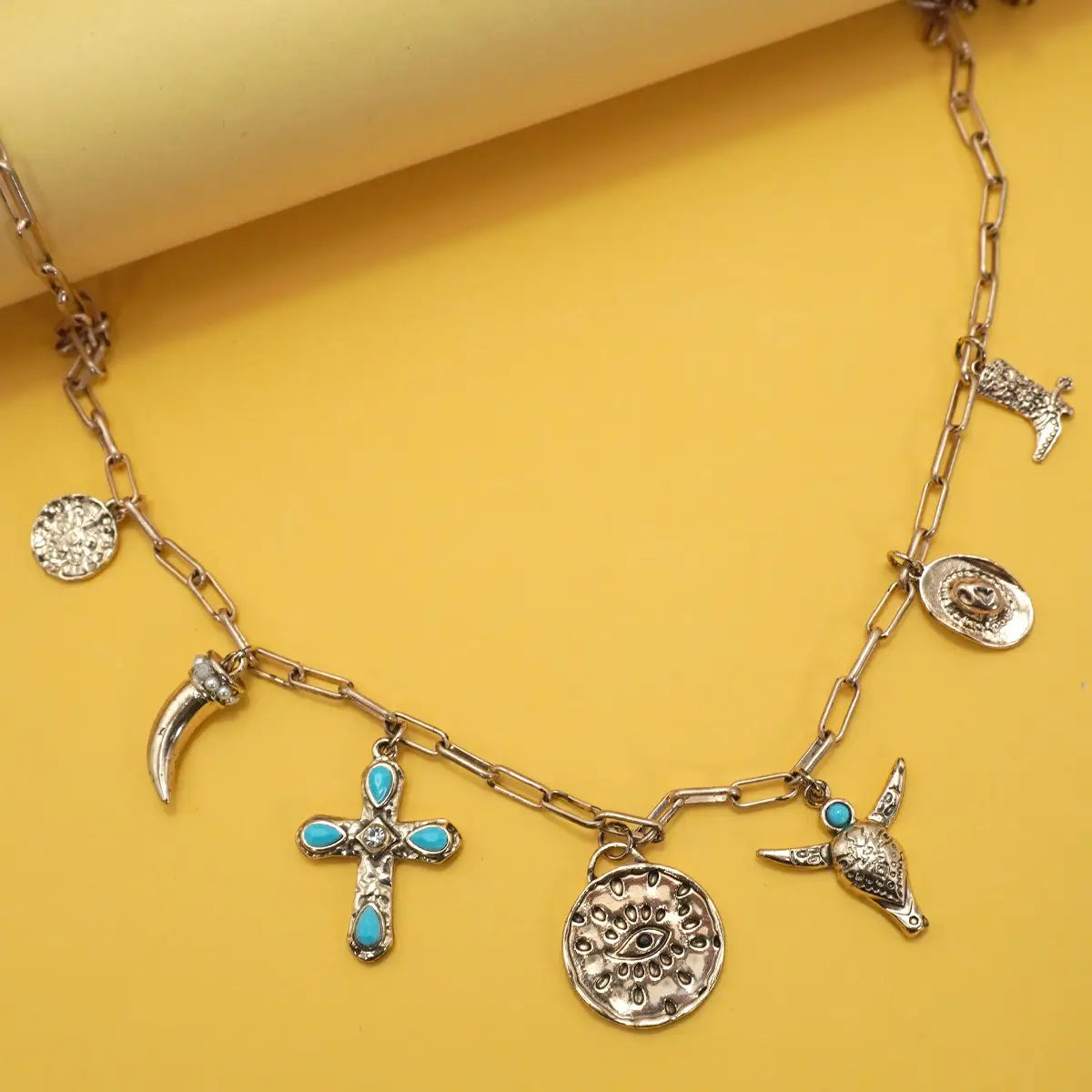 The Western Belle Charm Necklace