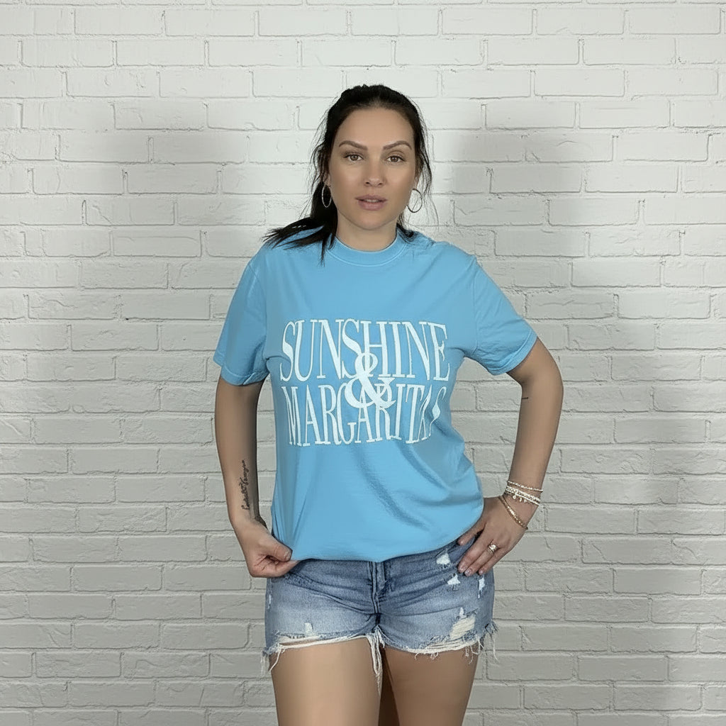 Sunshine & Margaritas Graphic Tee