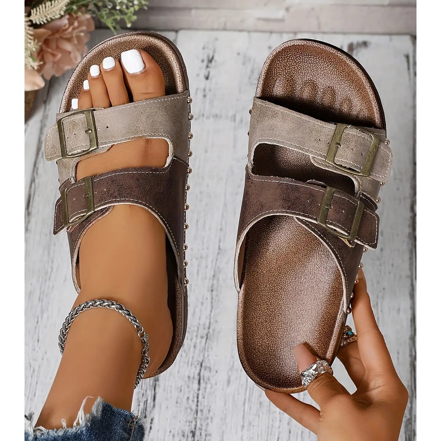Everyday Chic Buckle Sandals