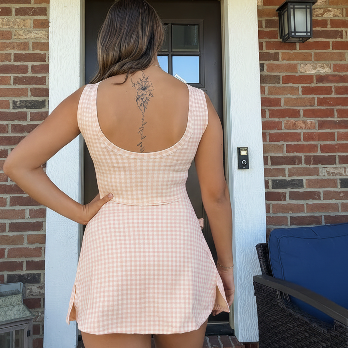 Soft Peach Dream Dress