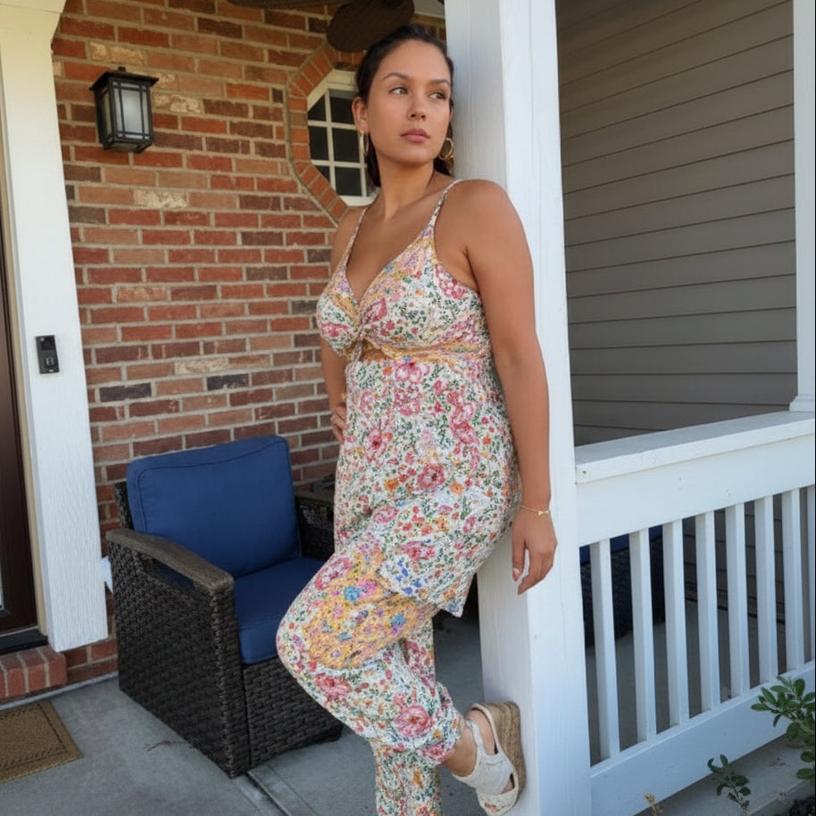 Petals & Sunshine Romper