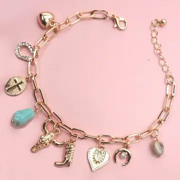 The Western Belle Charm Bracelet