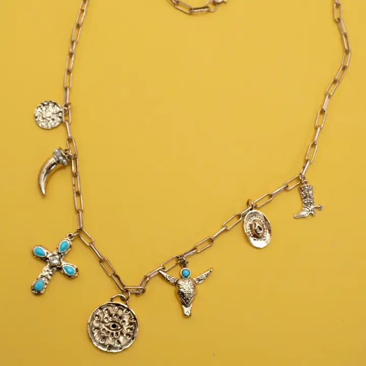 The Western Belle Charm Necklace