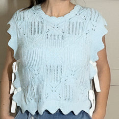 Sugar Cloud Knit Top