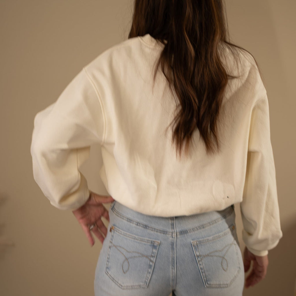 Soft & Sweet Cropped Sweatshirt