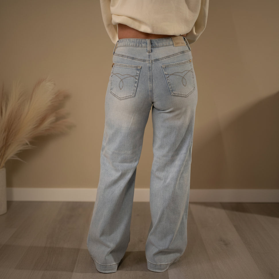 Talk Denim To Me Wide Legs Judy Blue Denim