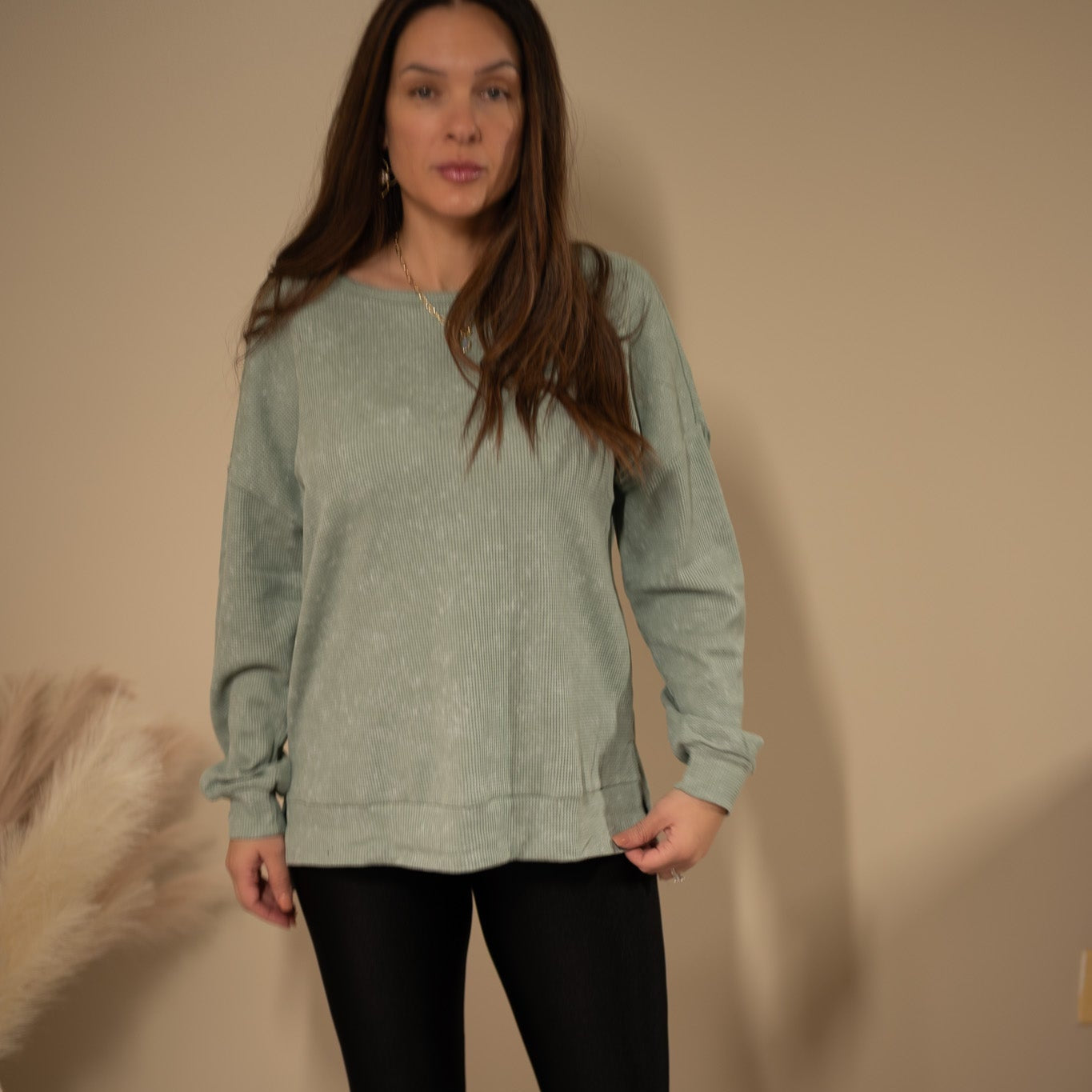 Sweet Meadow Waffle Top