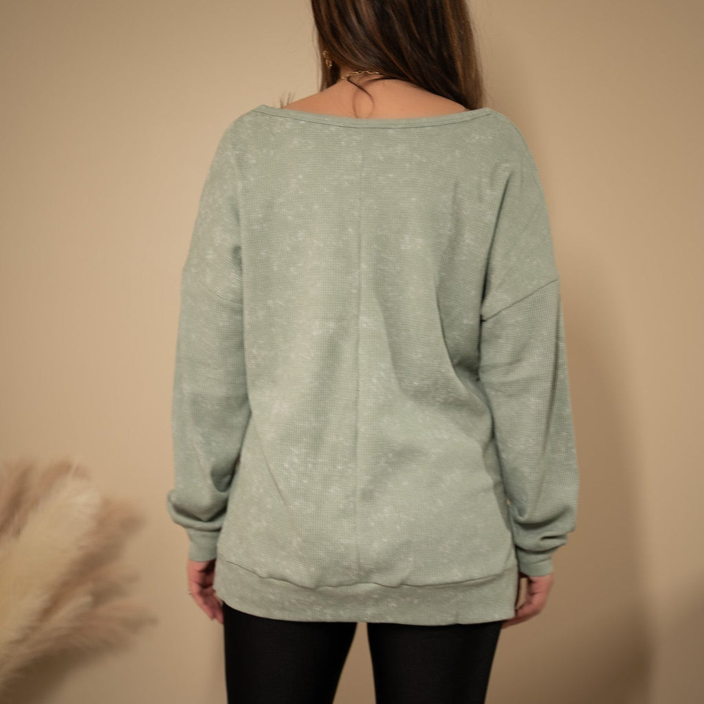 Sweet Meadow Waffle Top