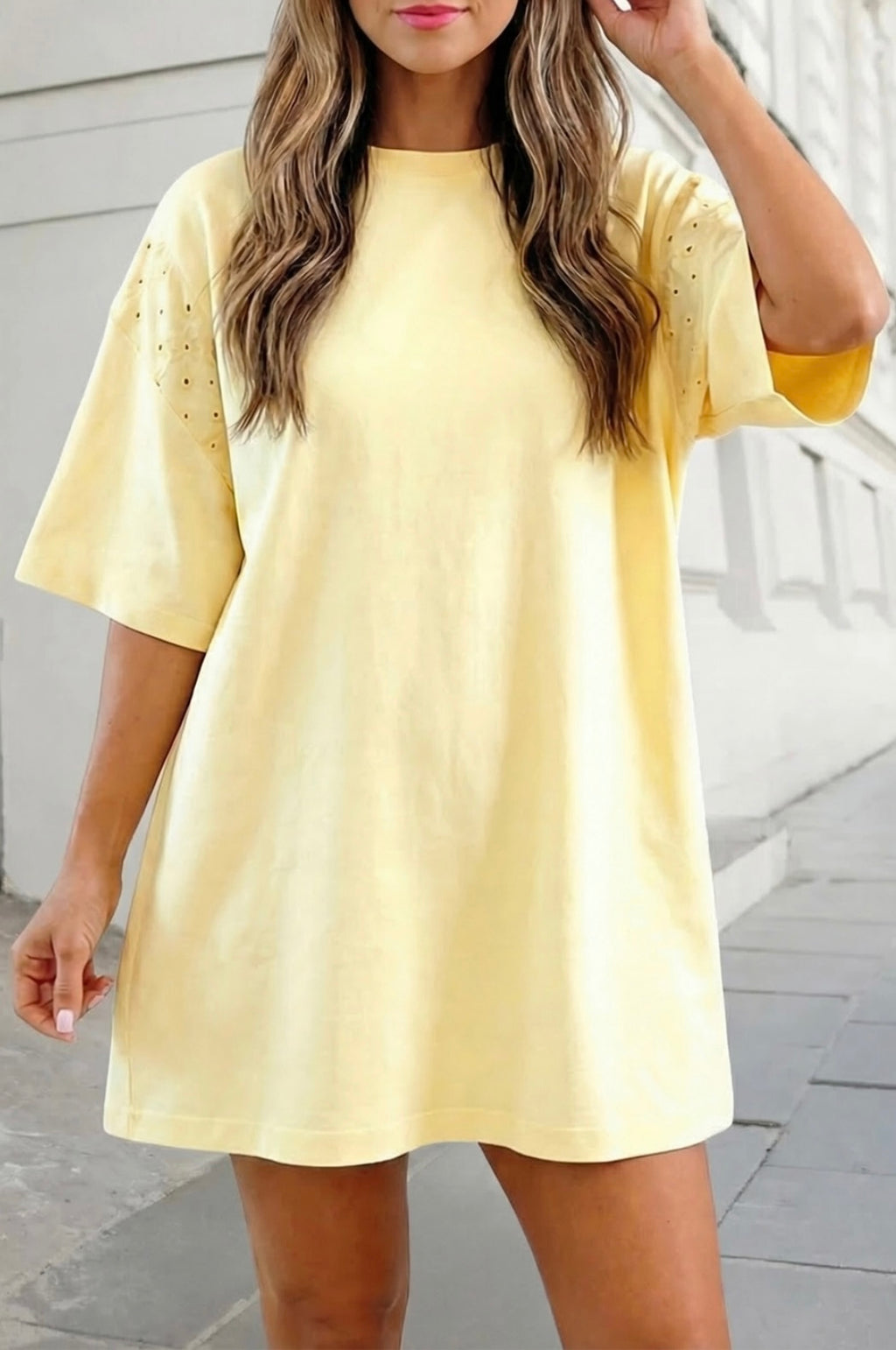 Lemon Drop T-Shirt Dress