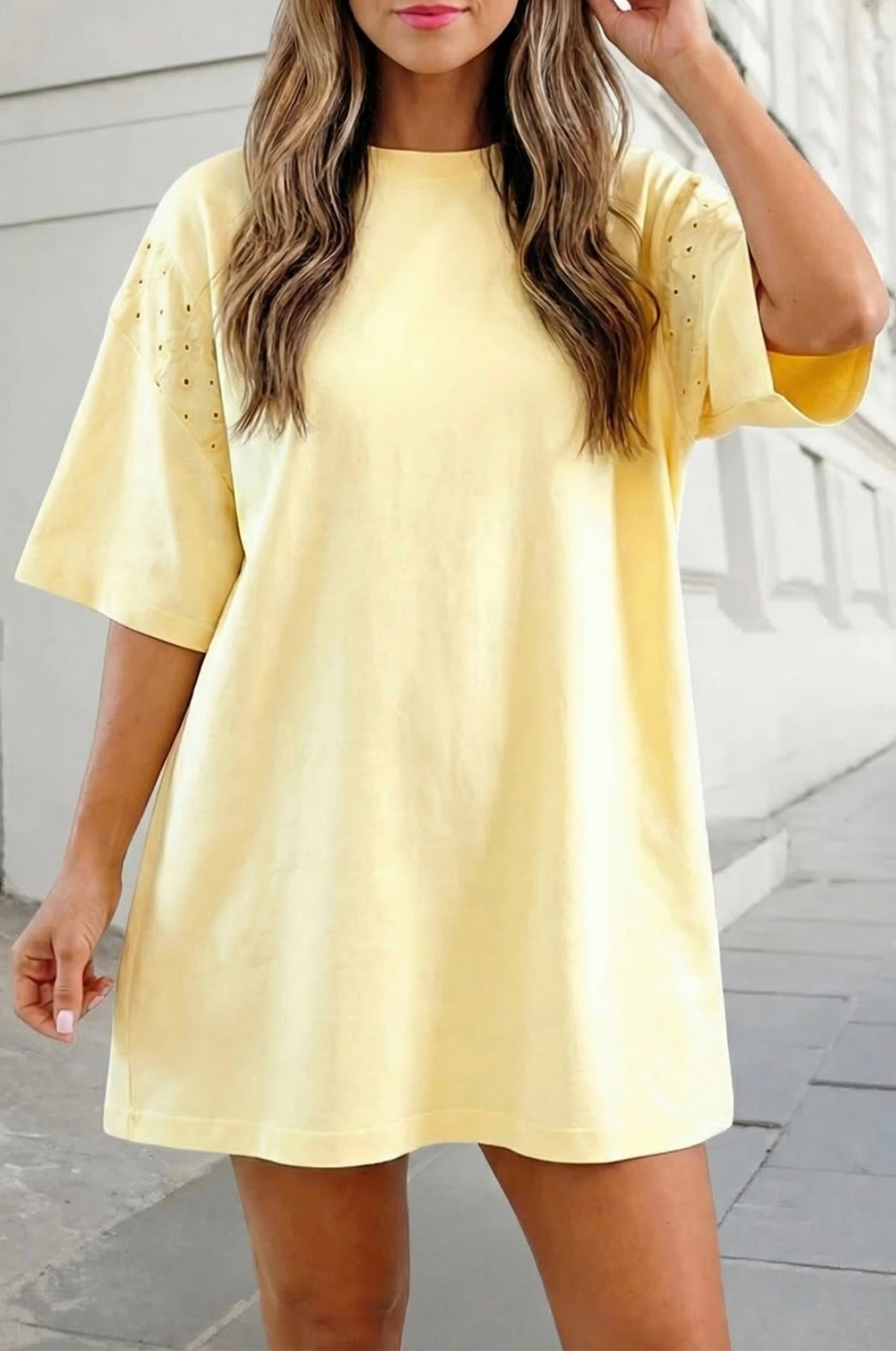 Lemon Drop T-Shirt Dress