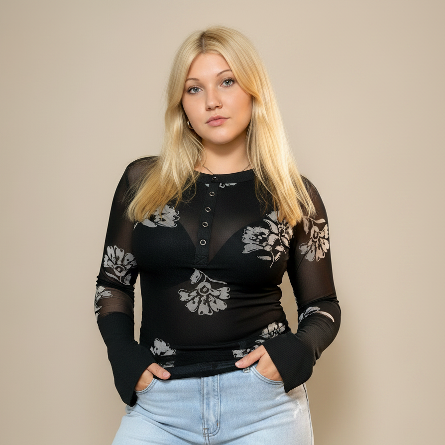 The Victoria Floral Top