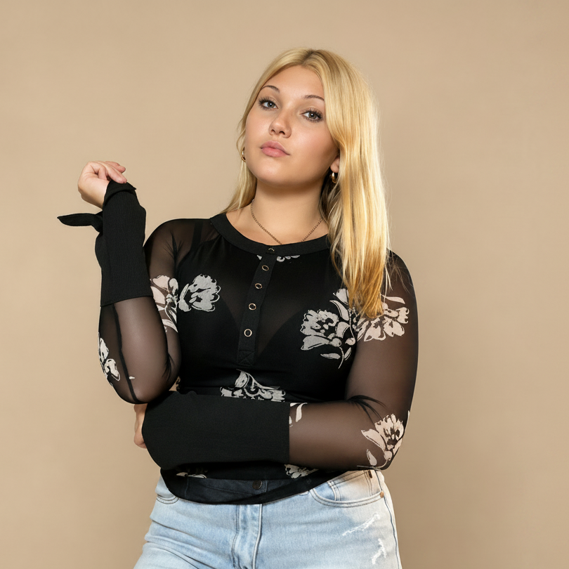 The Victoria Floral Top