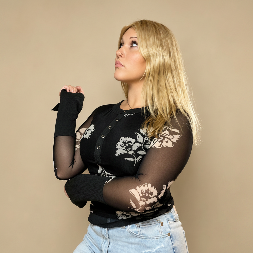 The Victoria Floral Top