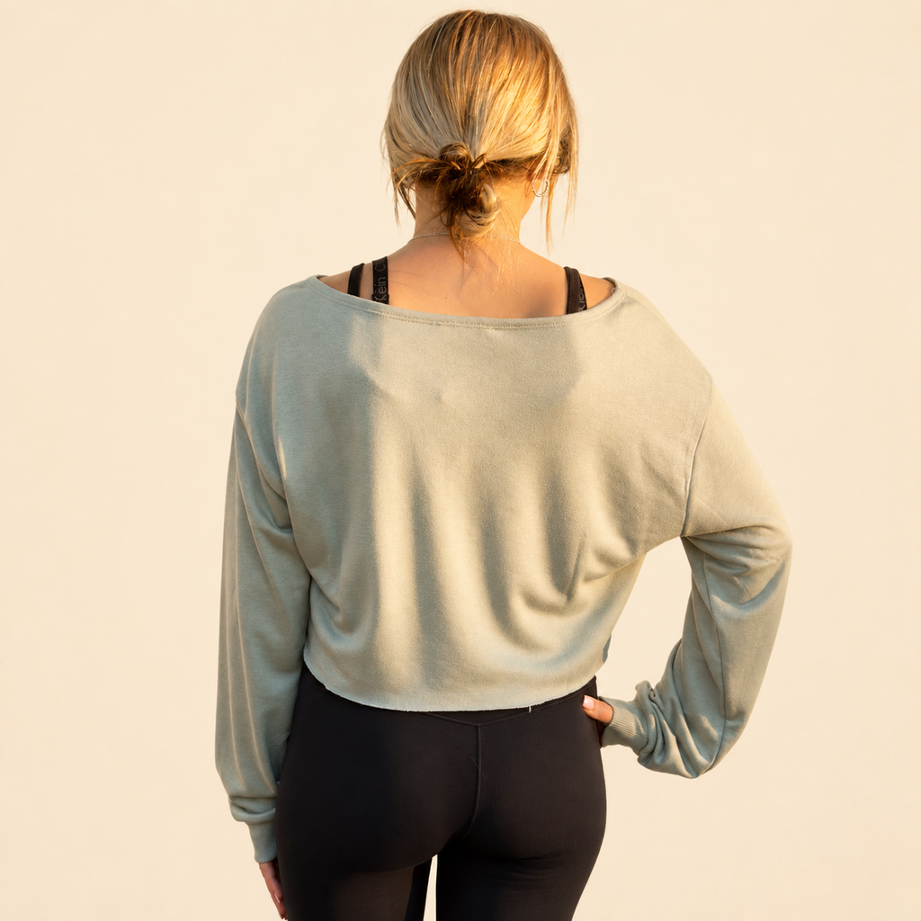 Soft Moments Pullover (Taupe or Sage)
