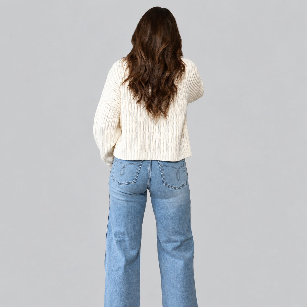Ivory Daydream Knit Sweater