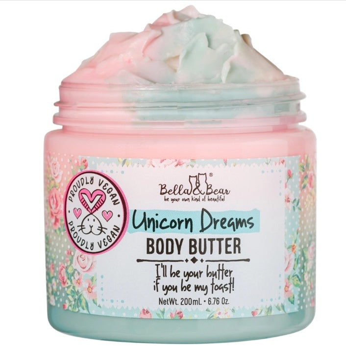 6.7oz Bella Bear Unicorn Dreams Body Butter | Body Lotion | Shea Butter