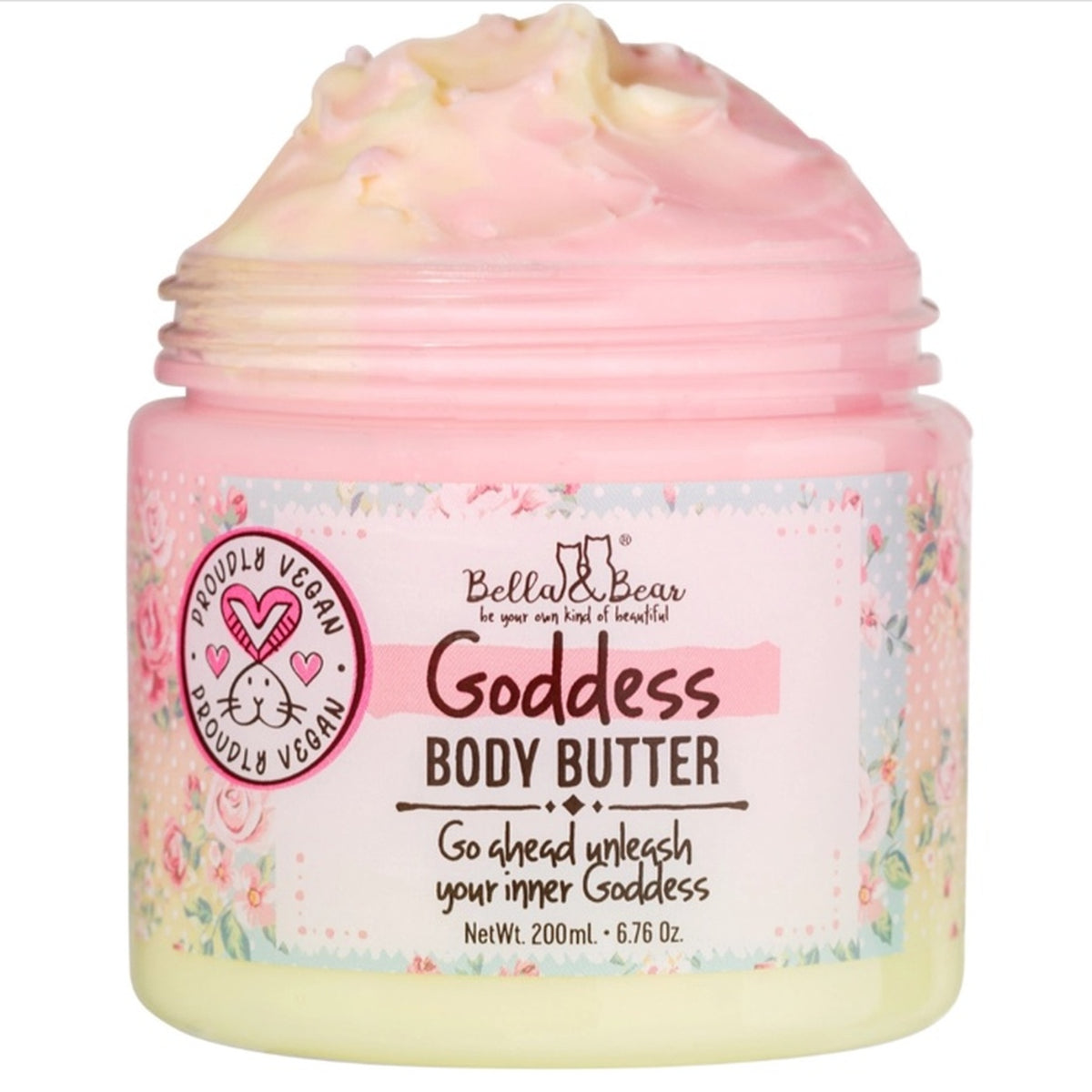 6.7oz Bella Bear Vegan & Cruelty Free Goddess Body Butter | Body Lotion
