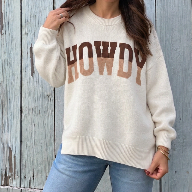 Howdy Honey Knit Sweater