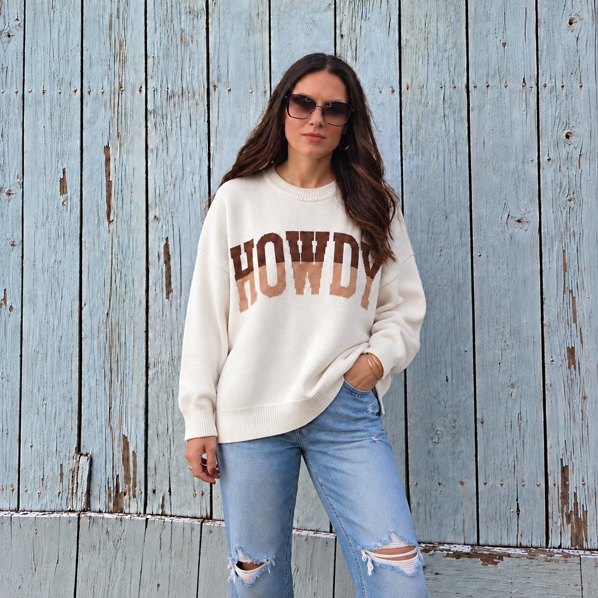 Howdy Honey Knit Sweater