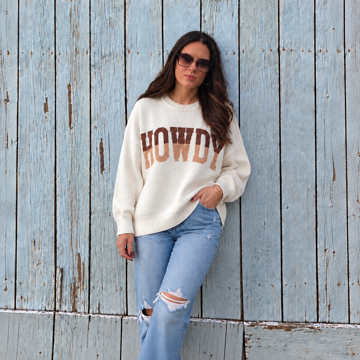 Howdy Honey Knit Sweater