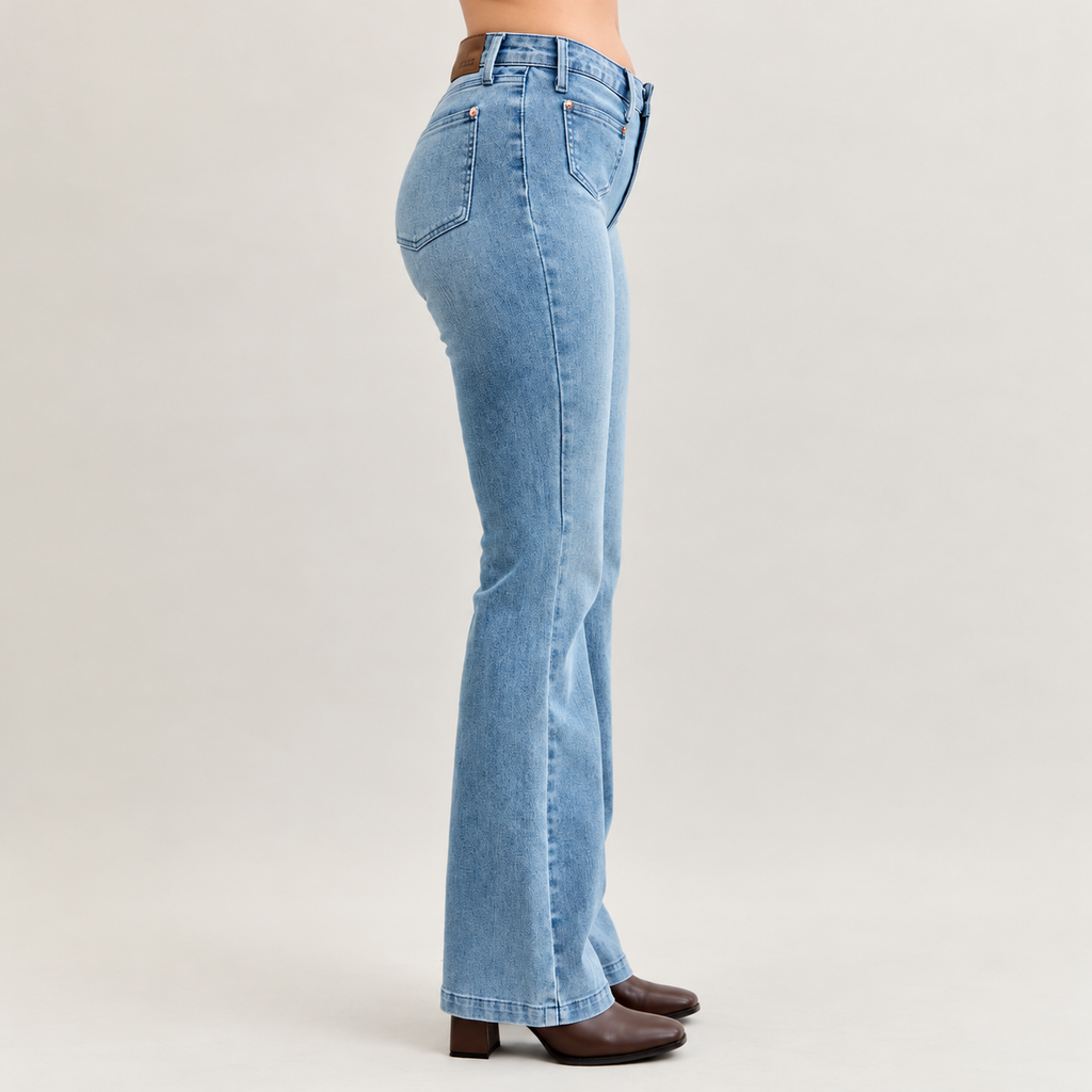 The Hallie mid rise bootcut Judy Blues