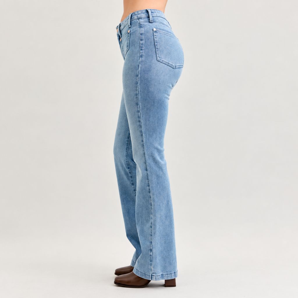 The Hallie mid rise bootcut Judy Blues