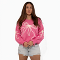 The Zoe Sweetheart Bow Sweater
