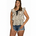 Pretty In Polka Dot Top