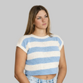 Skylar Stripe Crop