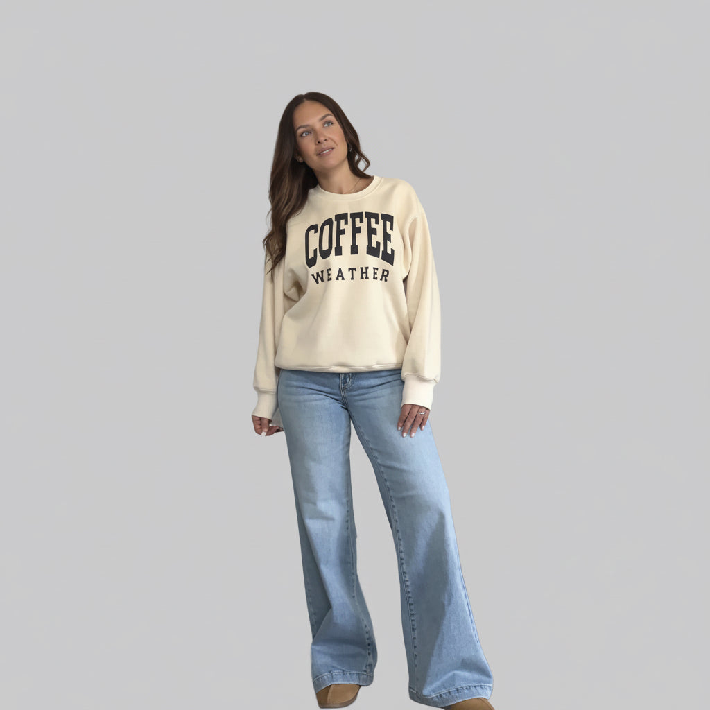 Coffee Weather Crewneck Sweatshirt