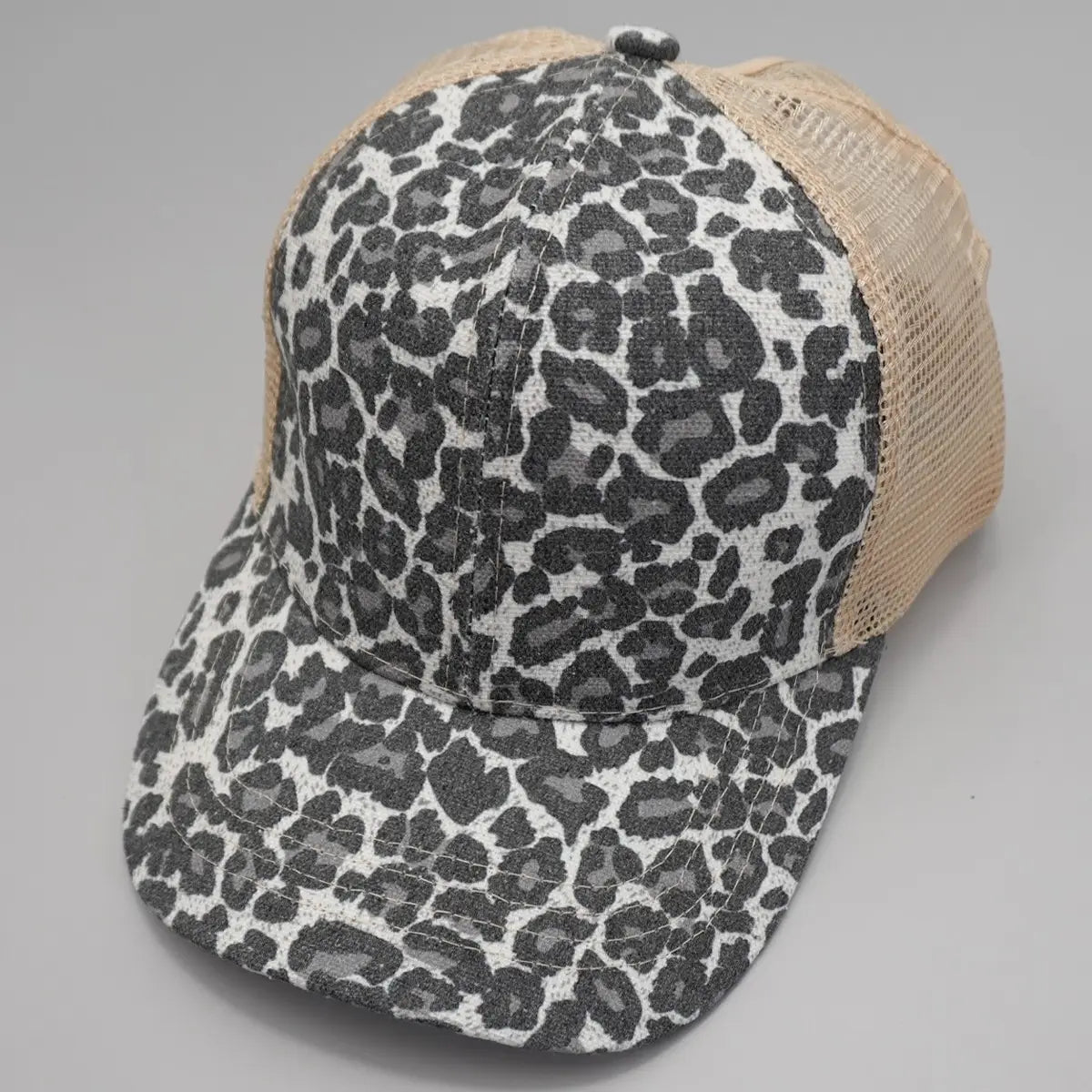 Leopard Print Trucker Hat