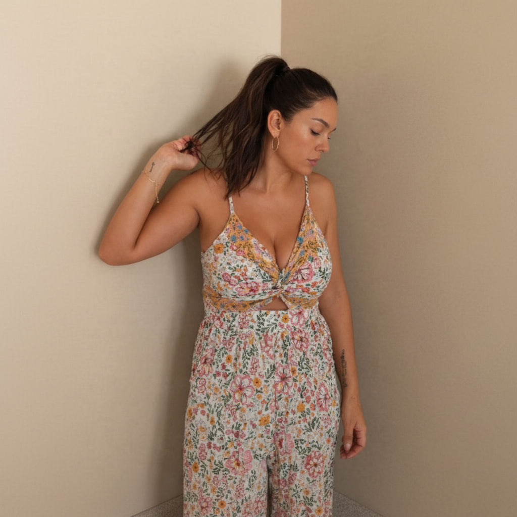 Petals & Sunshine Romper