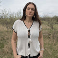 The Sweetheart Tie Top