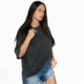 Black Ash Mineral Wash Tee