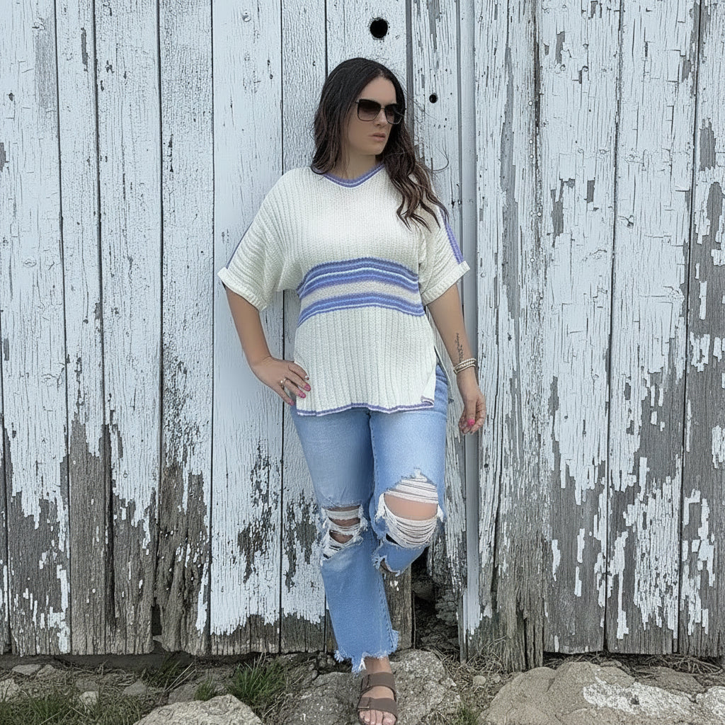 Sweet Talk Knit Tee