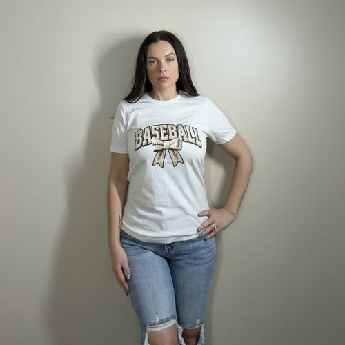 Baseball Bow Tee
