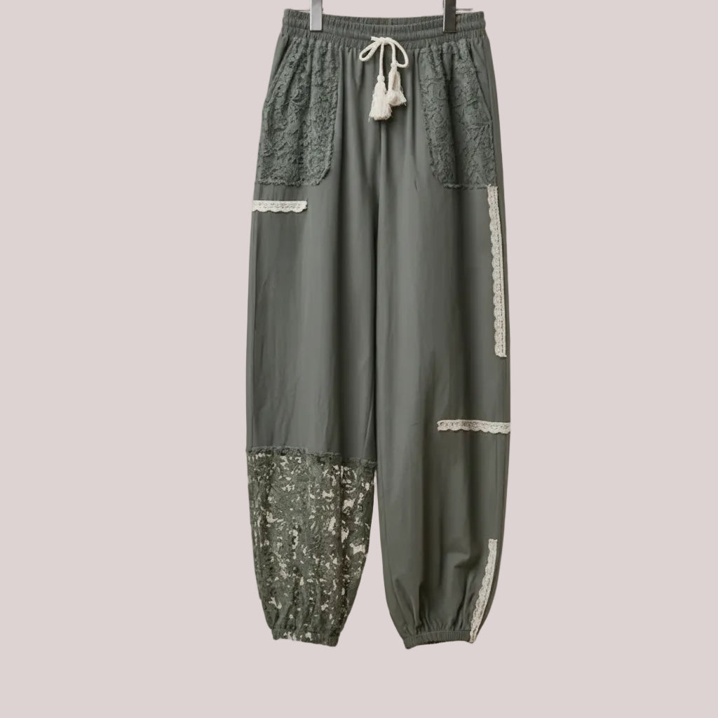 Willow & Sage Patchwork Joggers