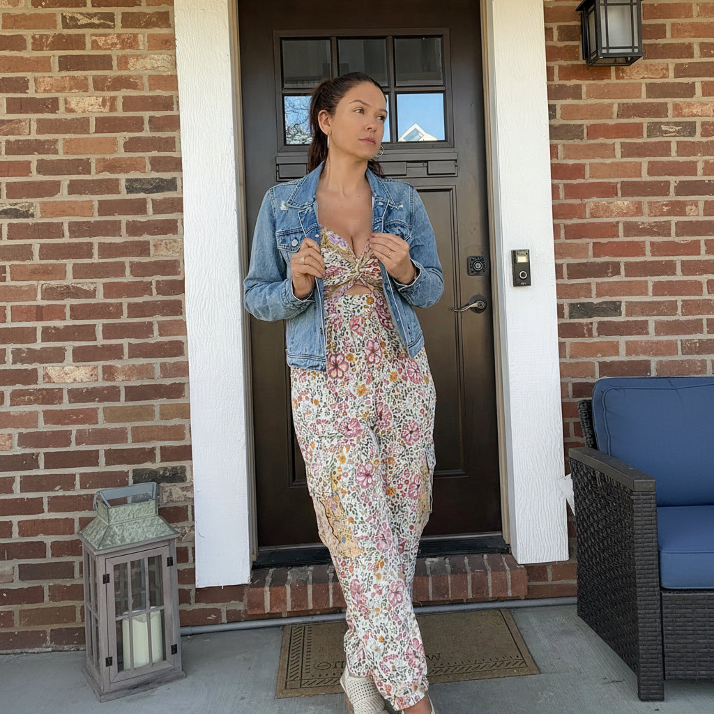 Petals & Sunshine Romper