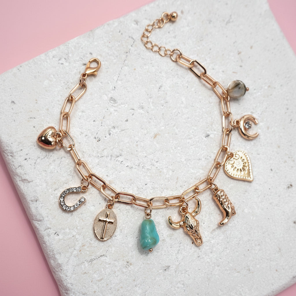 The Western Belle Charm Bracelet