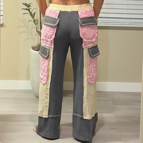 The Cameryn Pretty in Patchwork Wide Leg